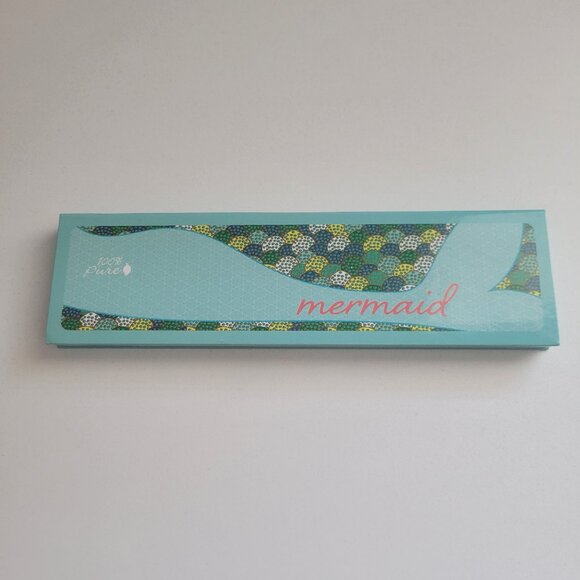 100% Pure Fruit Pigmented MERMAID Palette UNSEALED New SOLD OUT Online - Picture 2 of 10